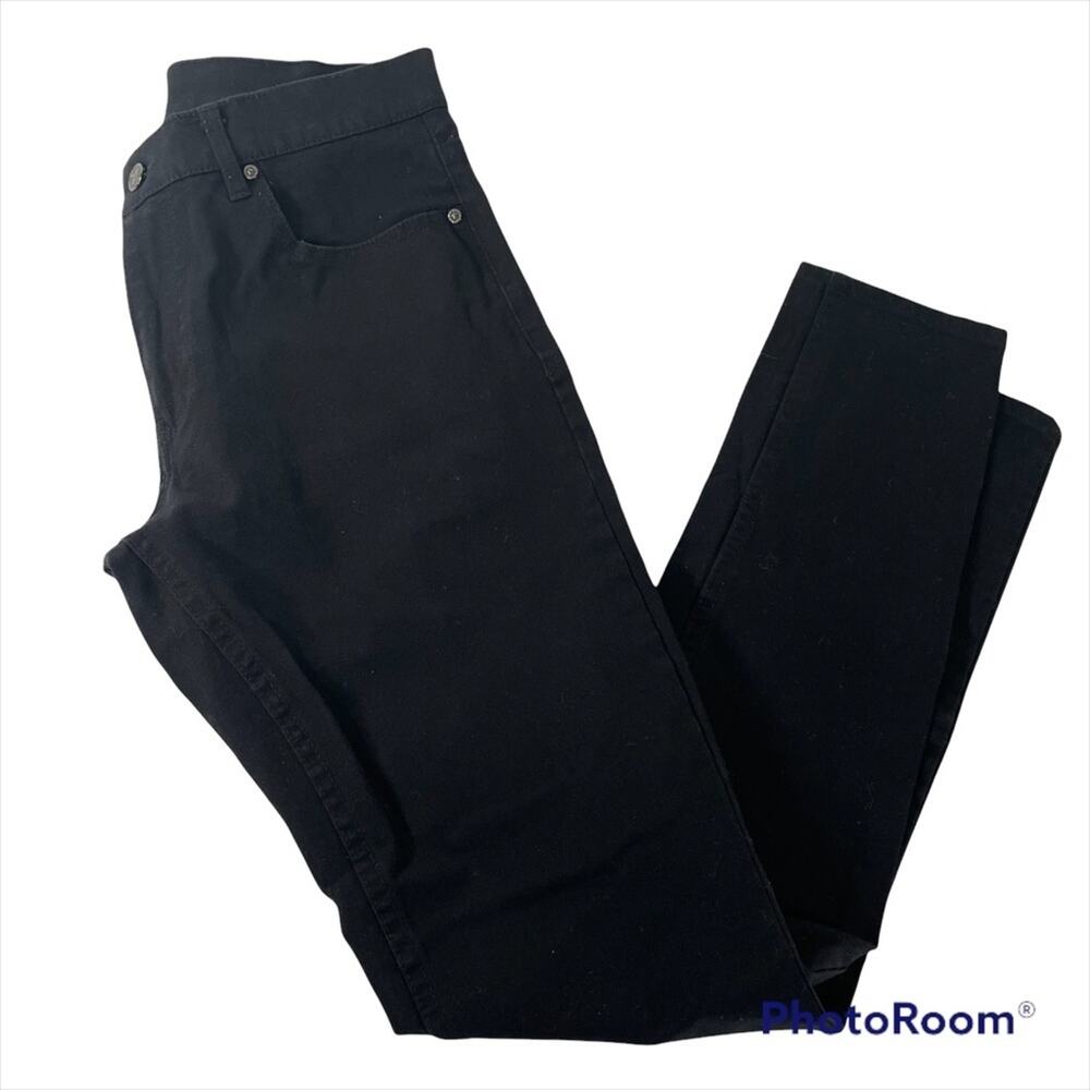 H&M black supper skinny fit black jeans size 30